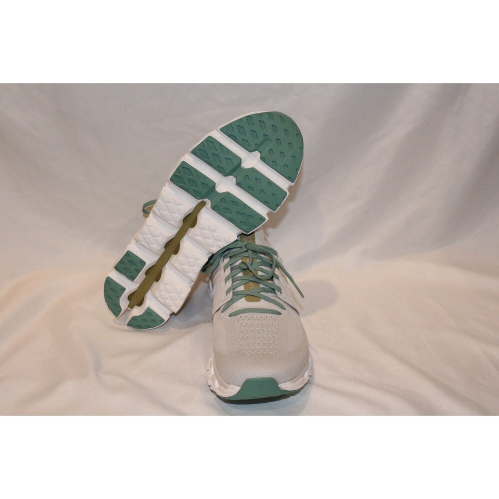 NIB ON CLOUD MEN'S CLOUDSWIFT 3 RUNNING ATHLETIC SNEAKERS WHITE GREEN SZ 12 - Picture 6 of 9